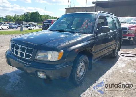 1998 Subaru Forester S from USA, damaged, VIN JF1SF655XWH757664